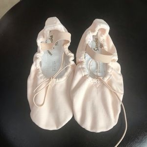 Girl size 11 Pink Ballet Slippers